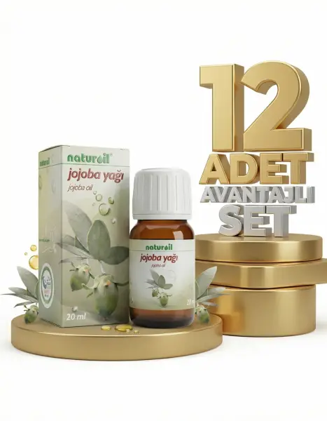 Naturoil Jojoba Yağı 12x20 Cc - 1