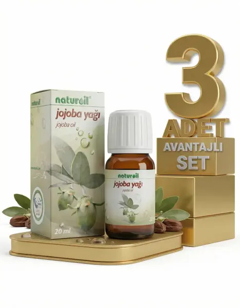 Naturoil Jojoba Yağı 3x20 Cc - 1