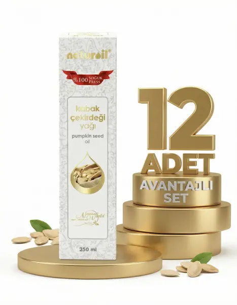 Naturoil Kabak Çekirdeği Yağı 12x250 Ml - 1