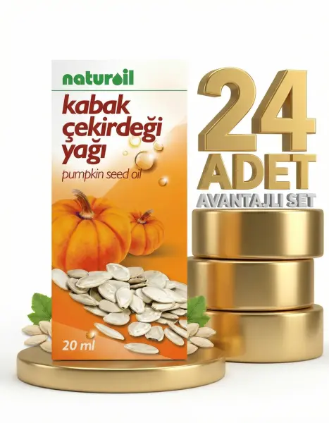 Naturoil Kabak Çekirdeği Yağı 24x20 Cc - 1