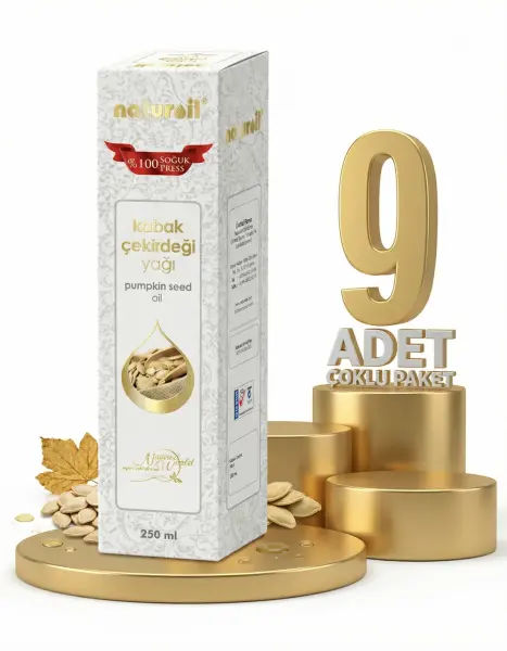 Naturoil Kabak Çekirdeği Yağı 9x250 Ml - 1