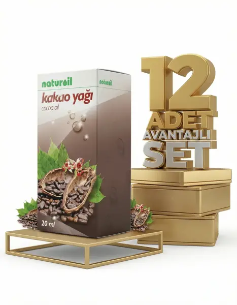 Naturoil Kakao Yağı 12x20 Ml - 1