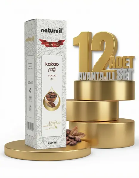 Naturoil Kakao Yağı 12x250 Ml - 1
