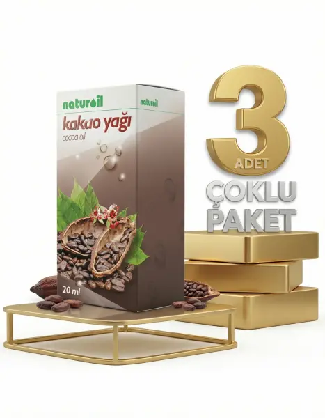 Naturoil Kakao Yağı 3x20 Ml - 1
