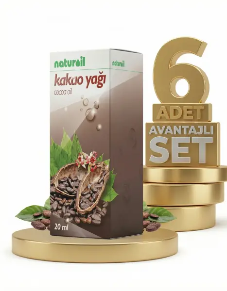 Naturoil Kakao Yağı 6x20 Ml - 1