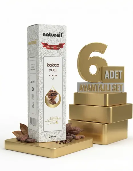 Naturoil Kakao Yağı 6x250 Ml - 1