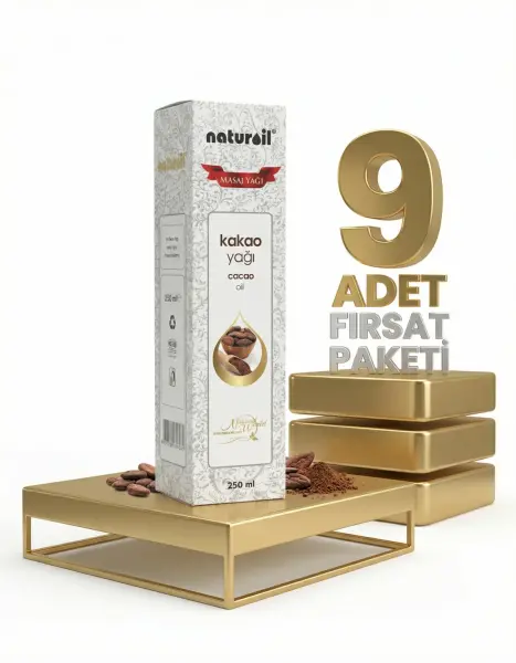 Naturoil Kakao Yağı 9x250 Ml - 1