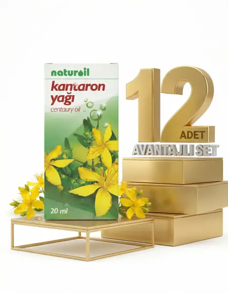 Naturoil Kantaron Yağı 12x20 Cc - 1