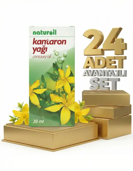Naturoil Kantaron Yağı 24x20 Cc - 1