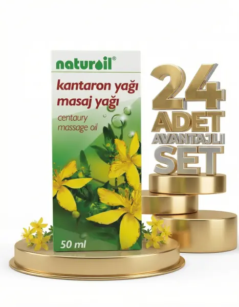 Naturoil Kantaron Yağı 24x50 Cc - 1
