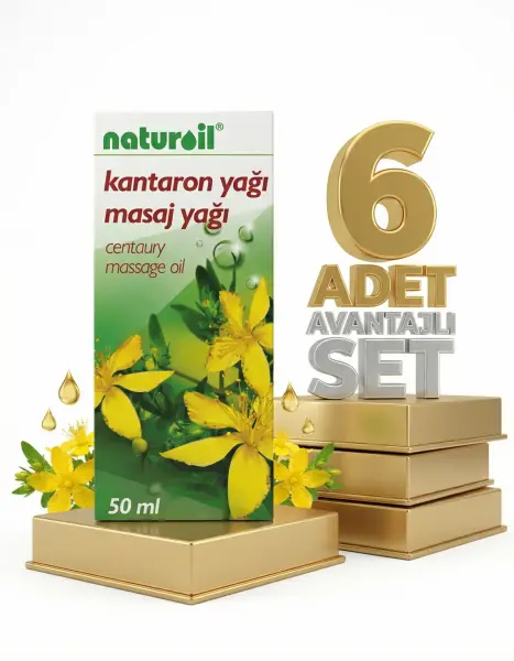 Naturoil Kantaron Yağı 6x50 Cc - 1