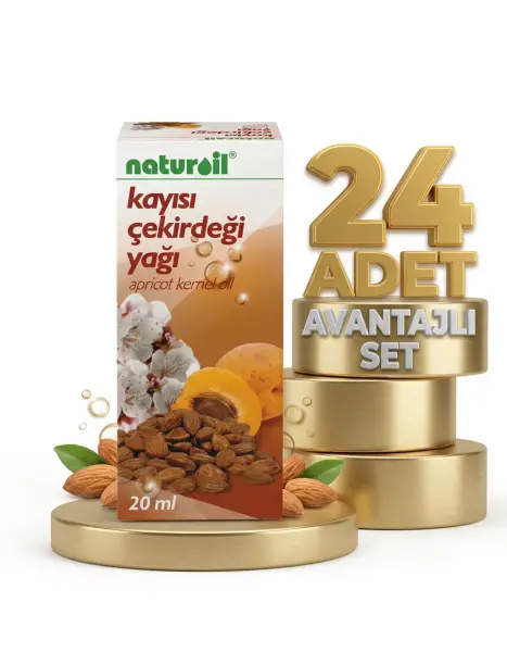 Naturoil Kayısı Çekirdeği Yağı 24x20 Cc - 1