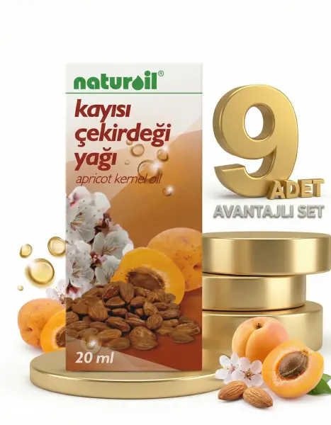 Naturoil Kayısı Çekirdeği Yağı 9x20 Cc - 1