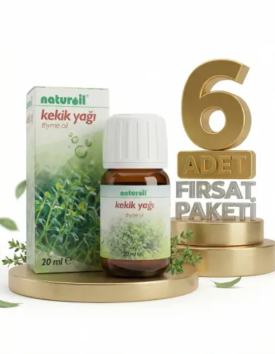 Naturoil Kekik Yağı 6x20 Cc - Naturoil