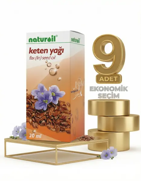Naturoil Keten Yağı 9x20 Ml - 1
