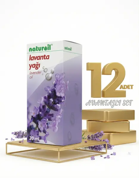 Naturoil Lavanta Yağı 12x20 Cc - 1