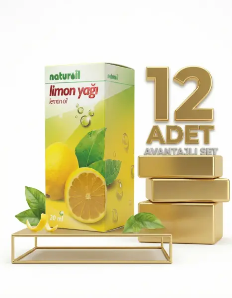 Naturoil Limon Yağı 12x20 Cc - 1