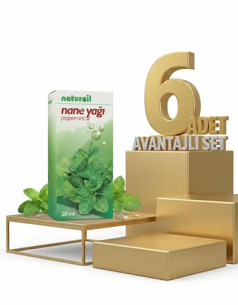 Naturoil Nane Yağı 6x20 Cc - 1