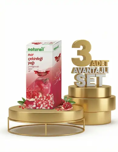 Naturoil Nar Çekirdeği Yağı 3x20 Ml - Naturoil