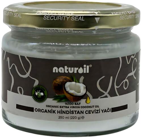 Naturoil Organik Hindistan Cevizi Yağı 250 ML - Naturoil