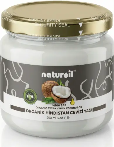 Naturoil Organik Hindistan Cevizi Yağı 250 ML - Naturoil