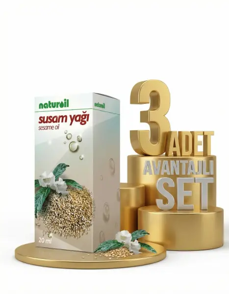 Naturoil Susam Yağı 3x20 Ml - 1