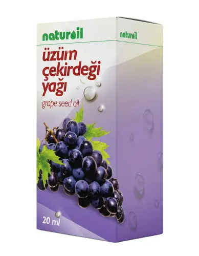 Naturoil Üzüm Çekirdeği Yağı 20 CC - NATUROİL