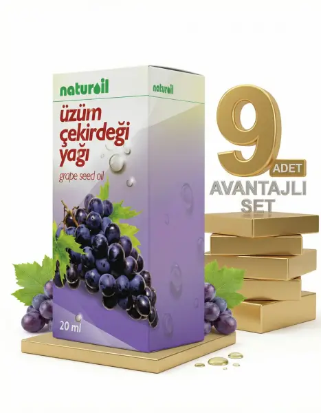 Naturoil Üzüm Çekirdeği Yağı 9x20 Cc - 1