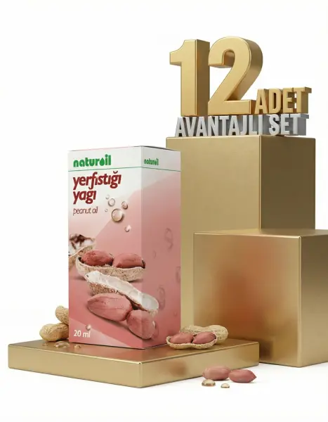 Naturoil Yer Fıstığı Yağı 12x20 Cc - 1