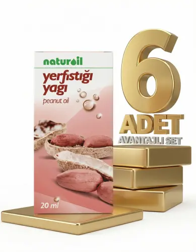 Naturoil Yer Fıstığı Yağı 6x20 Cc - NATUROİL