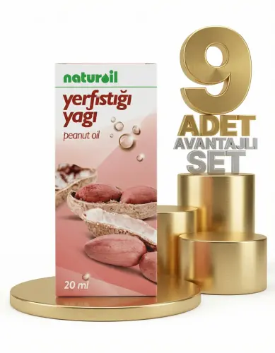 Naturoil Yer Fıstığı Yağı 9x20 Cc - NATUROİL
