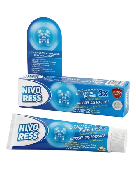 Nivoress Bitkisel Diş Macunu 100 Ml - 1