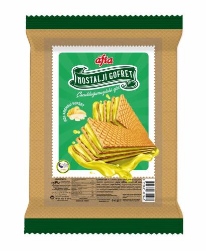 Afia Nostalji Gofret Muz Kremalı 200 Gr - 1