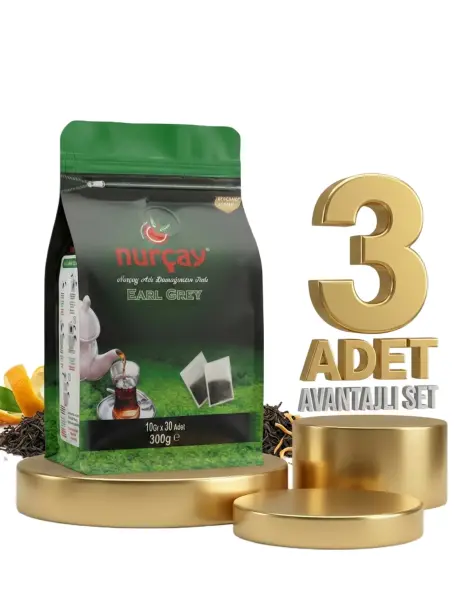 Nurçay Bergamot Paket 3x300 GR - 1