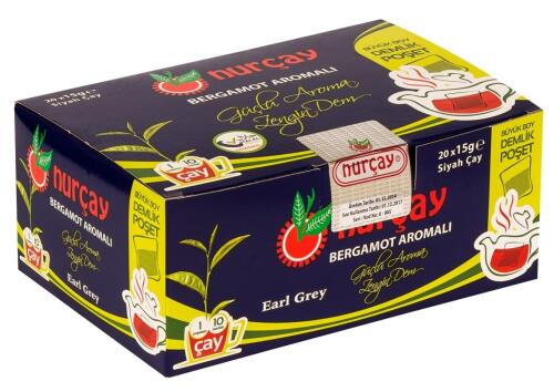 Nurçay Bergamotlu Demlik Çay 20x15 Gr - Nurçay