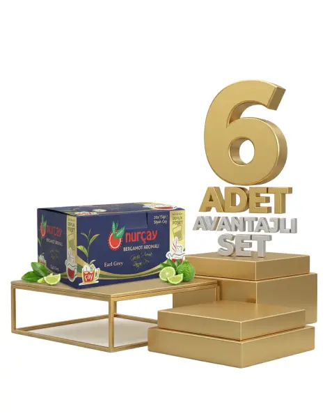 Nurçay Demlik Bergamotlu 6x(20X15 GR) - 1