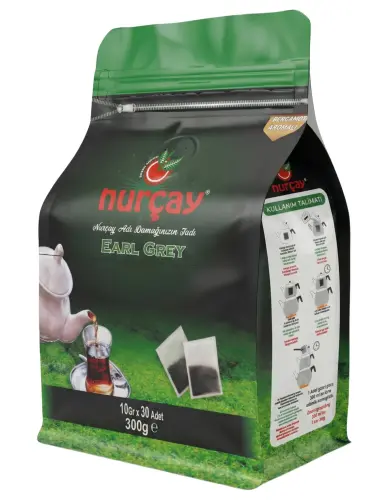 Nurçay Demlik Earl Grey 10X30 Gr - NURÇAY