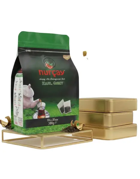 Nurçay Demlik Earl Grey 3x(10X30 GR) - 1