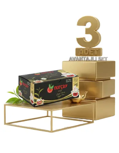 Nurçay Demlik Gold 3x(20X15 GR) - Nurçay