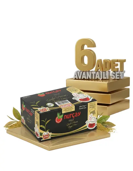 Nurçay Demlik Gold 6x(20X15 GR) - 1