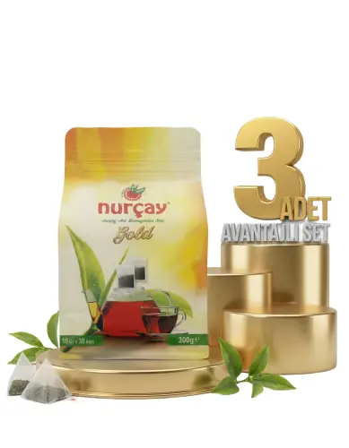 Nurçay Gold Paket 3x(10X30 300 GR) - Nurçay