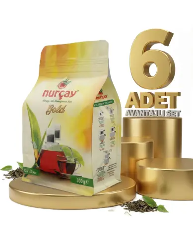 Nurçay Gold Paket 6x(10X30 300 GR) - Nurçay