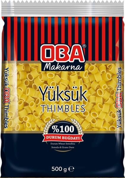 Oba Yüksük Makarna 500 Gr - 1