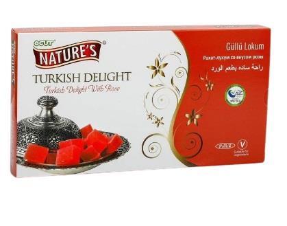 Öğüt Güllü Lokum 450 Gr - 1