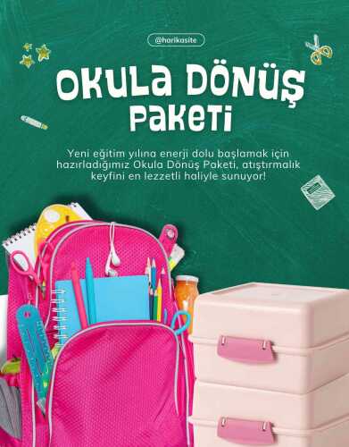 Okula Dönüş Paketi - 1