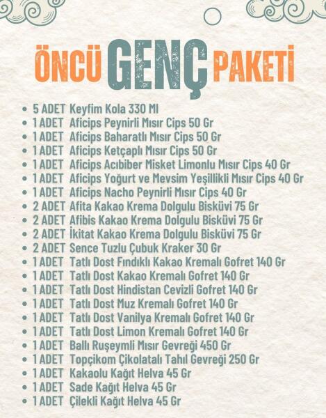 Öncü Genç Paketi - 3