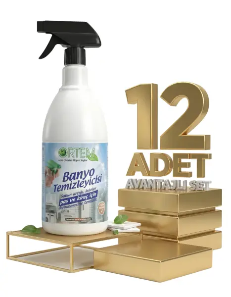 Ortem Banyo Temizleyici 12x750 Ml - 1