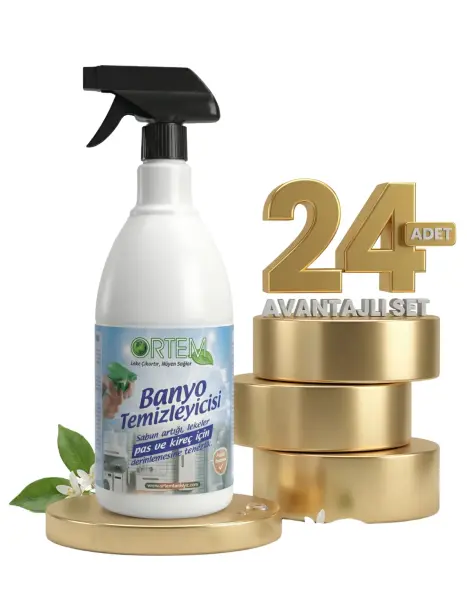 Ortem Banyo Temizleyici 24x750 Ml - 1