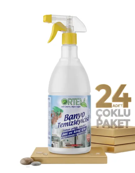 Ortem Banyo Temizleyici 24x1 Lt - 1