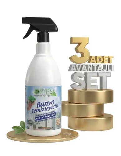 Ortem Banyo Temizleyici 3x750 Ml - Ortem